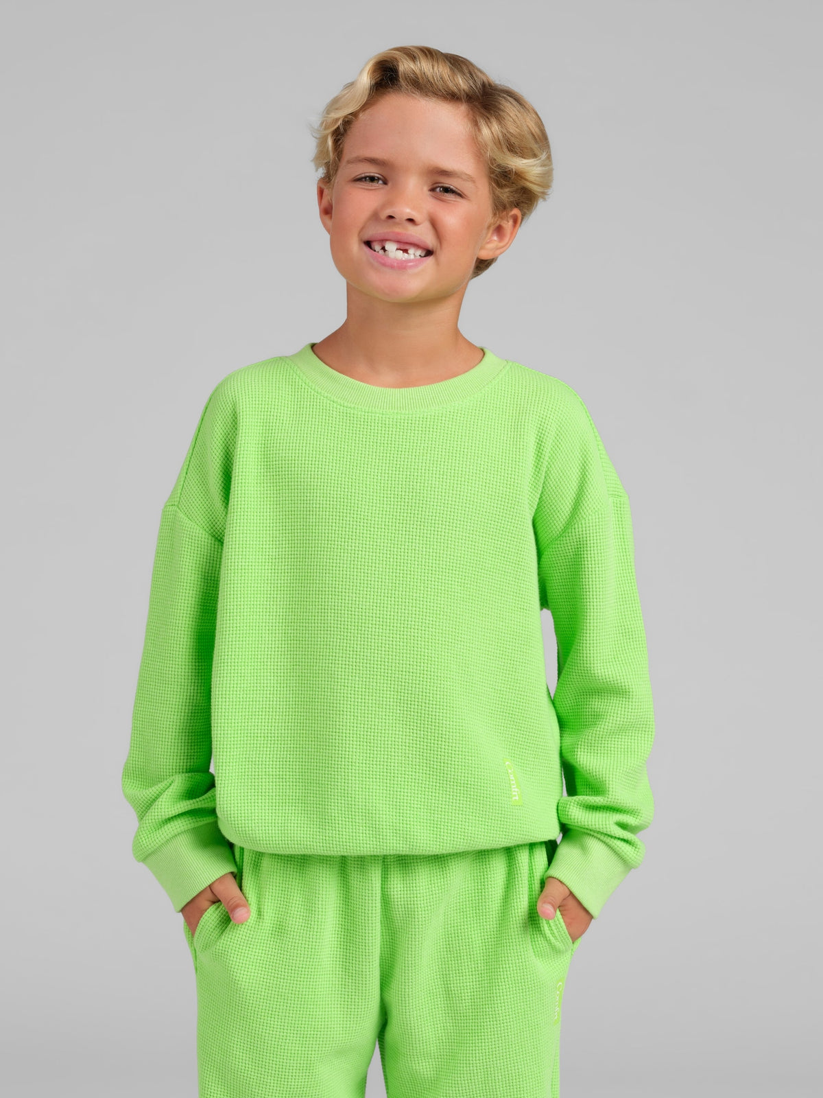 Waffle Kids Lounge Long Sleeve