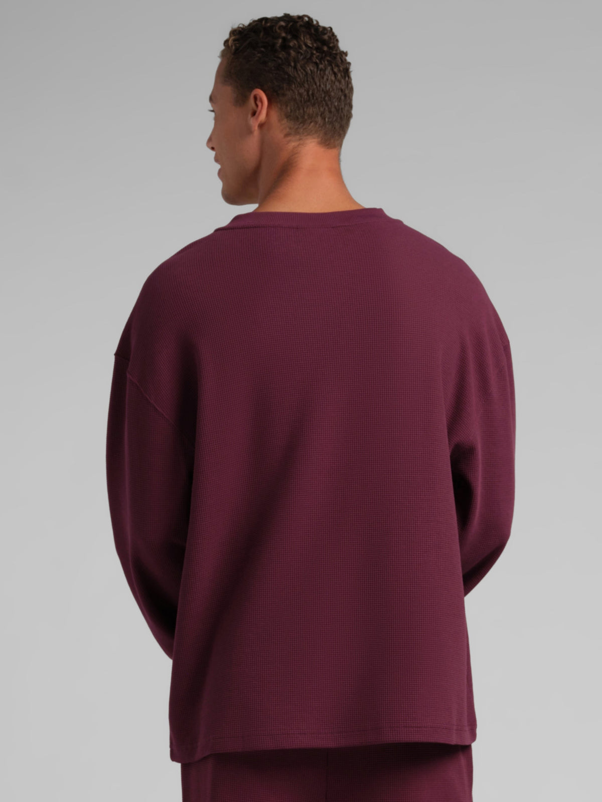 Waffle Lounge Henley Long Sleeve